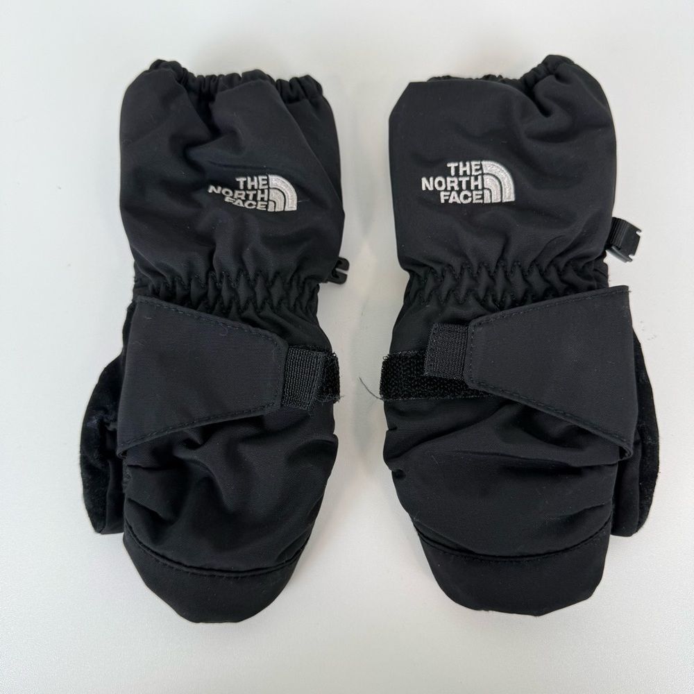 The North Face Toddler Mittens Size 3T Black Ski Snow Winter